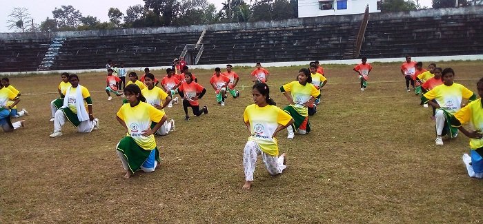 মৌলভীবাজারে মাসব্যাপি অ্যাথলেটিকস প্রশিক্ষণ শুরু