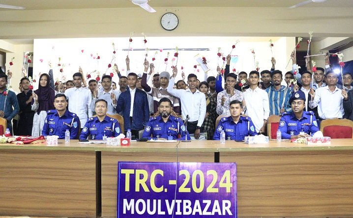 মৌলভীবাজারে পুলিশ কনস্টেবল পদে ৫৬ জন নির্বাচিত