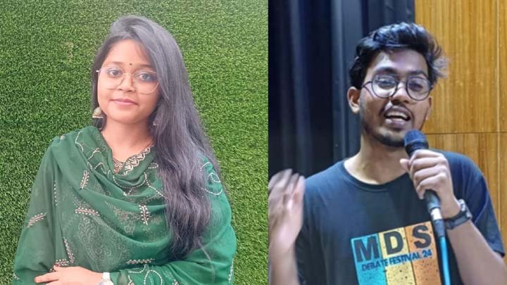 মৌলভীবাজার ডিবেটিং সোসাইটির সভাপতি পূজা, সাধারণ সম্পাদক মুবিন