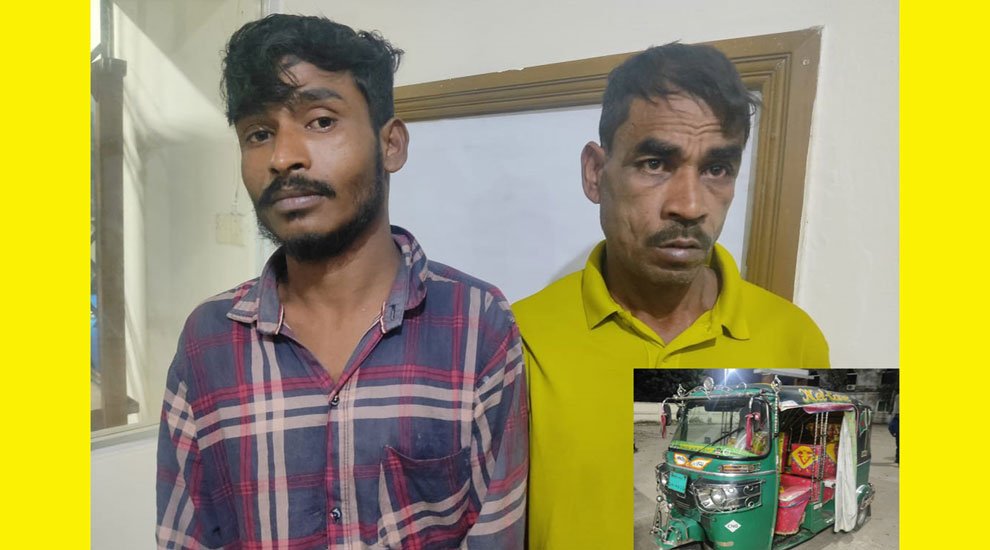 কমলগঞ্জে চুরি হওয়া সিএনজি-অটো উদ্ধার, গ্রে ফ তা র ২