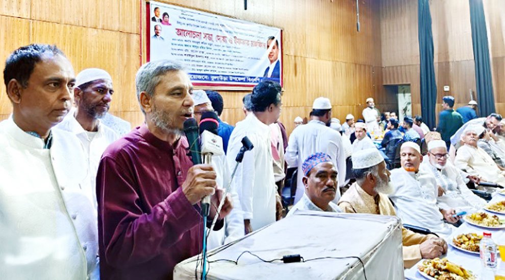 কুলাউড়ায় বিএনপির ইফতার মাহফিলে মানুষের ঢল