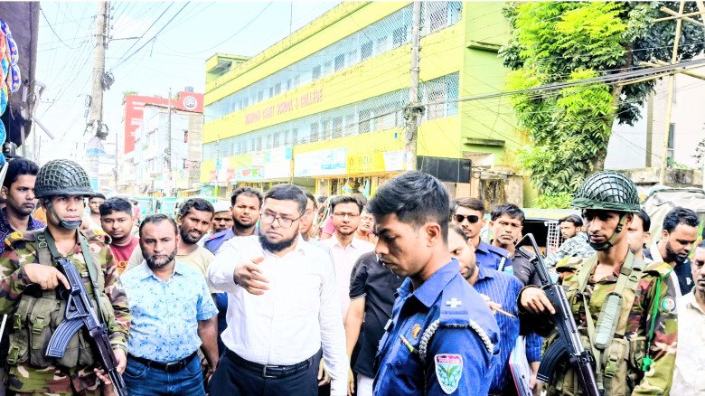 মৌলভীবাজার শহরে ভ্রাম্যমাণ আদালতের অভিযান জরিমানা