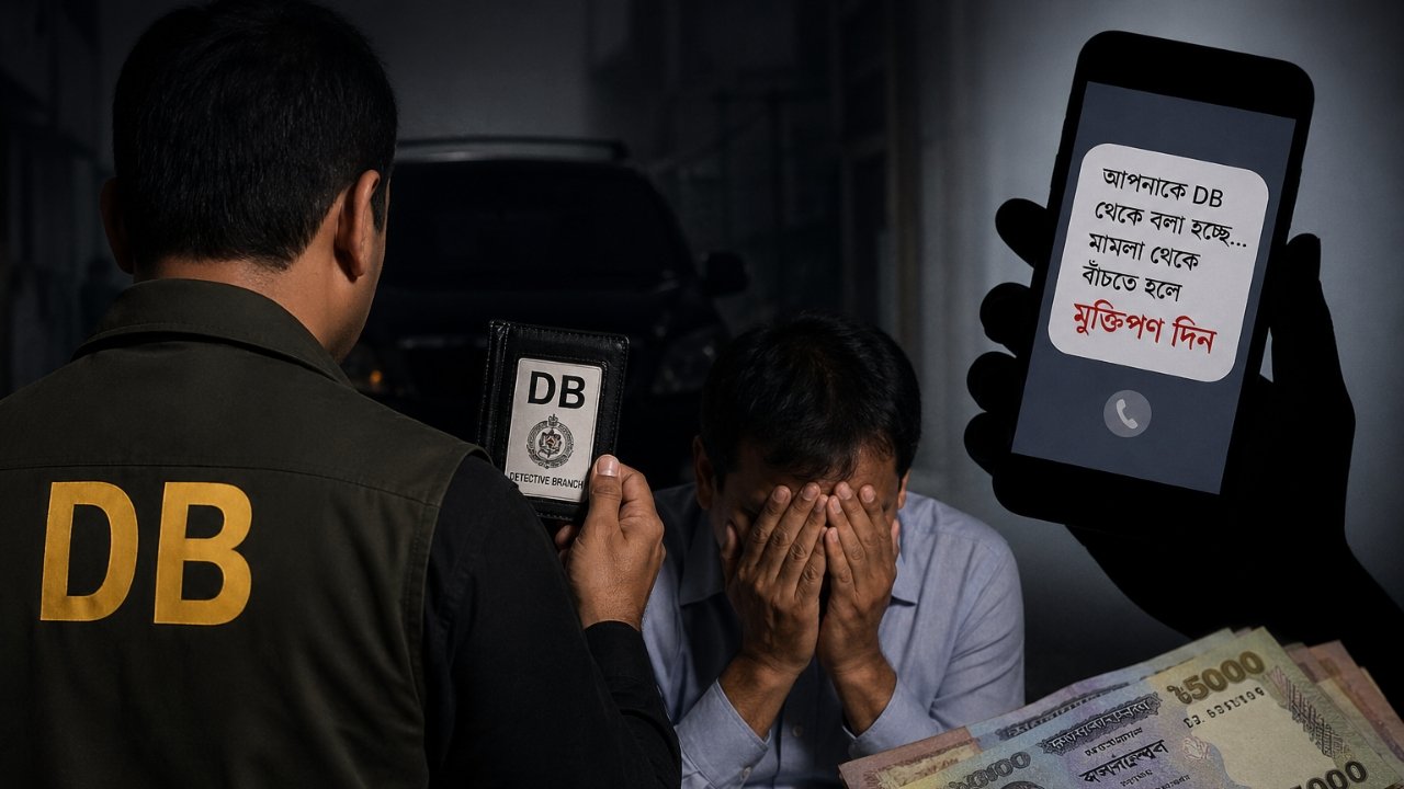 ডিবি পরিচয়ে মুক্তিপণ দাবি: শ্রীমঙ্গলে প্রতারণা চক্রের ফাঁদ থেকে রক্ষা পেলেন ব্যবসায়ী