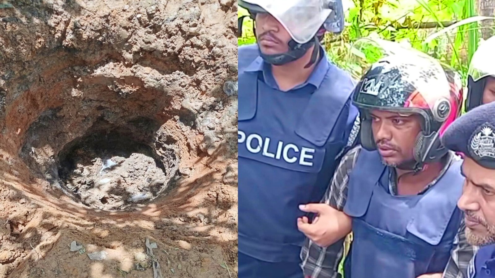 মৌলভীবাজারে ‘নিখোঁজ’ নাটক সাজাতে গিয়ে ধরা, উঠান খুঁড়ে উদ্ধার স্ত্রীর লাশ