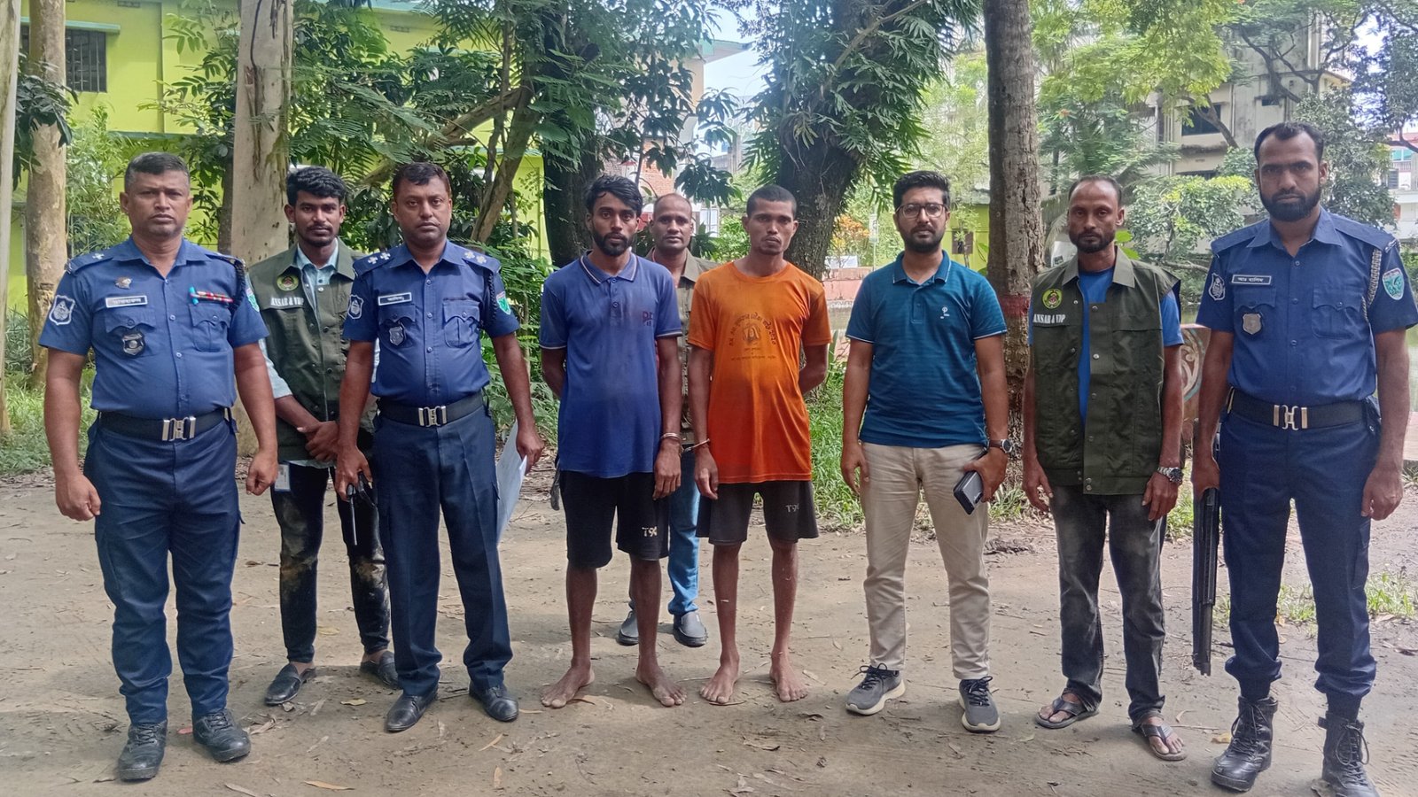 শ্রীমঙ্গলে অবৈধ বালু উত্তোলনের দায়ে দুইজনের কারাদণ্ড